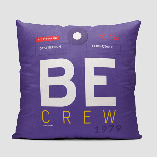 BE - Throw Pillow - Airportag
