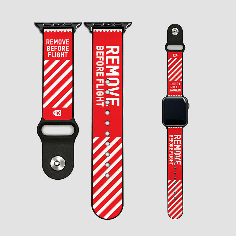 Remove Before Flight Apple Watch Band