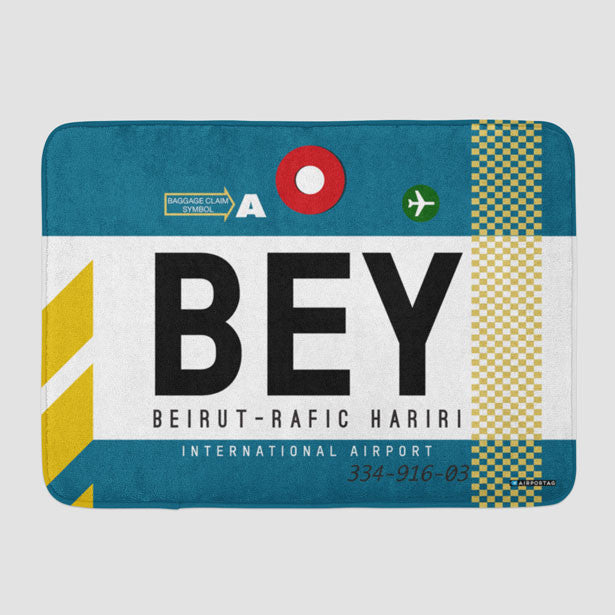 BEY - Bath Mat - Airportag