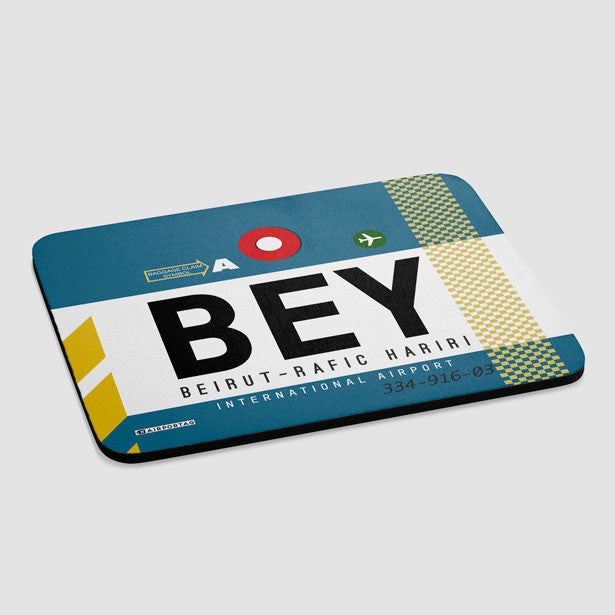 BEY - Mousepad - Airportag