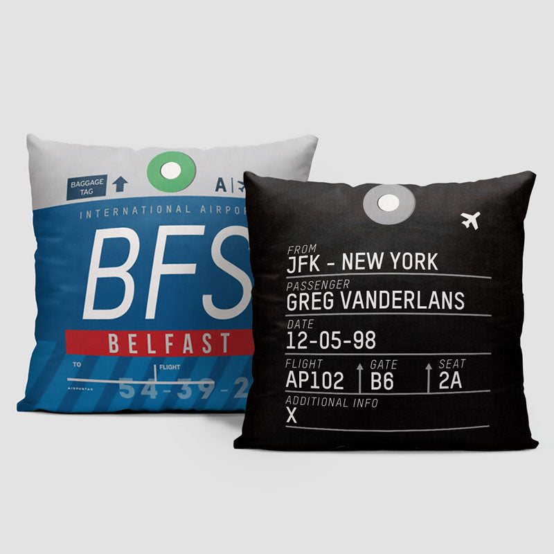 BFS - Throw Pillow
