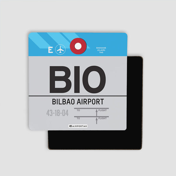 Fridge Magnets Bilbao Airport Basque Country Spain IATA Code BIO fridge-magnets-bilbao-airport-basque-country-spain-iata-code-bio