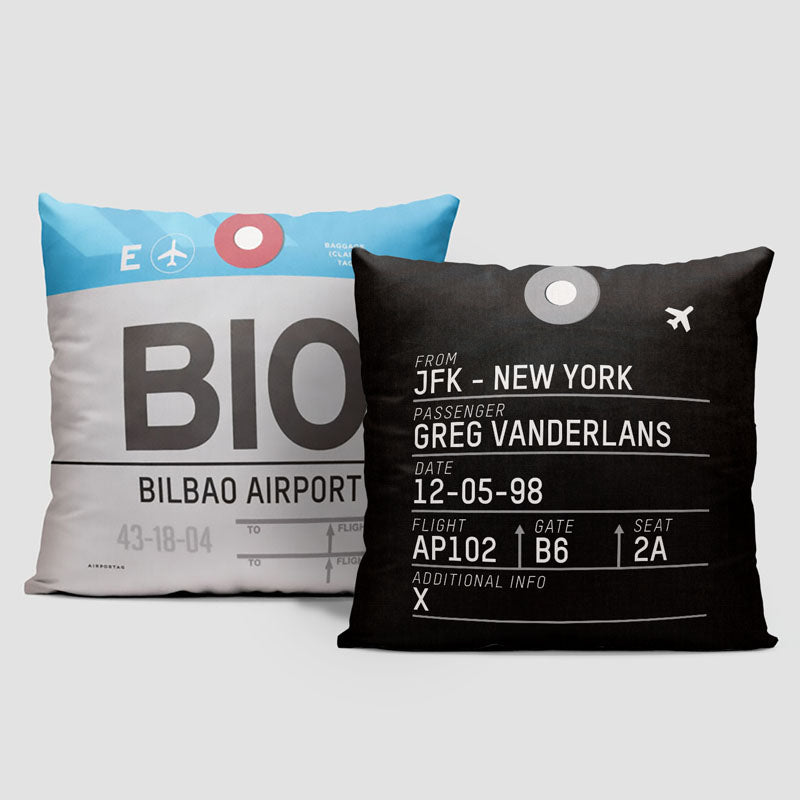 BIO - Throw Pillow