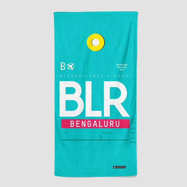 BLR - Beach Towel - Airportag