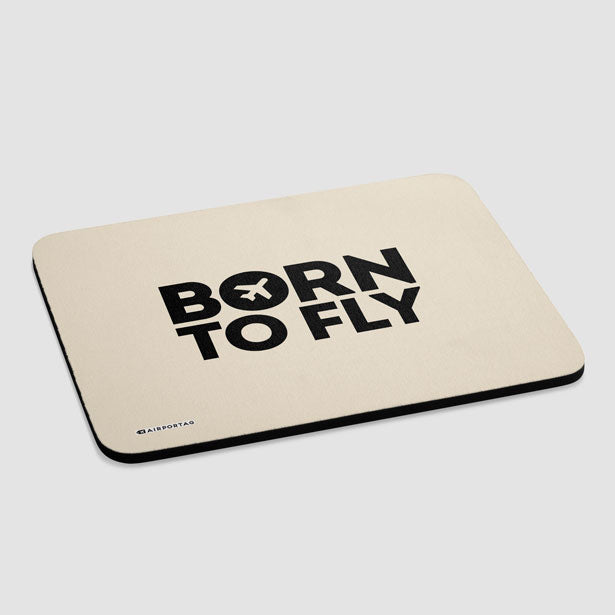Born To Fly - Mousepad - Airportag