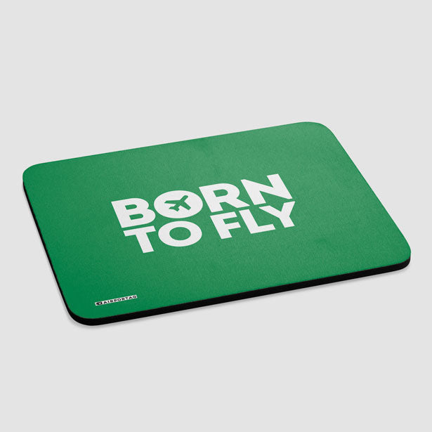 Born To Fly - Mousepad - Airportag