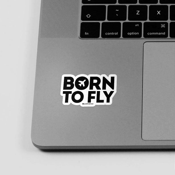 Born to Fly - Sticker - Airportag