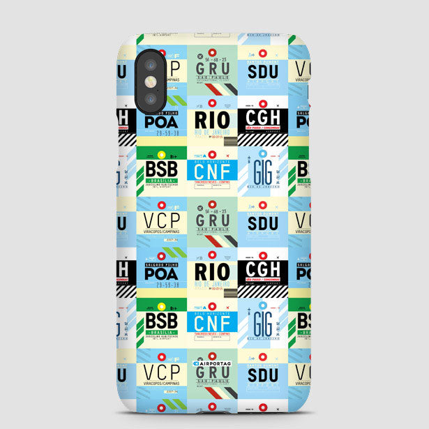 Brazilian Airports - Phone Case - Airportag