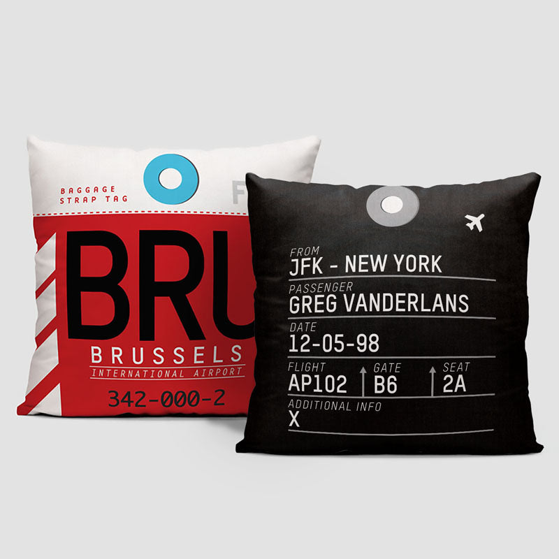 BRU - Throw Pillow