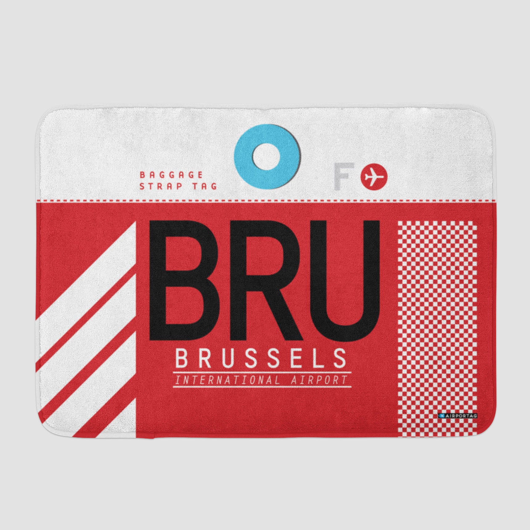 BRU - Bath Mat - Airportag