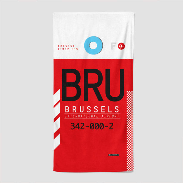 BRU - Beach Towel - Airportag