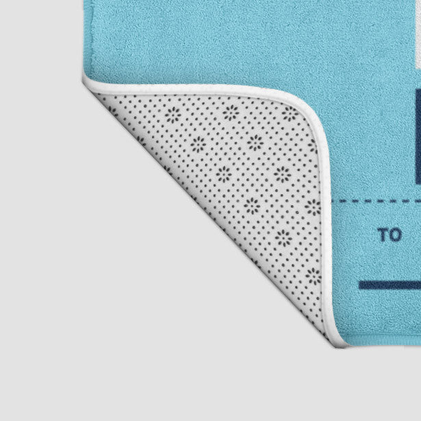 B6 - Bath Mat - Airportag