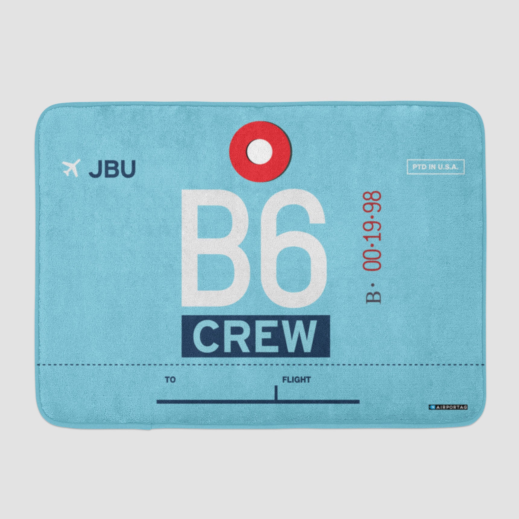 B6 - Bath Mat - Airportag
