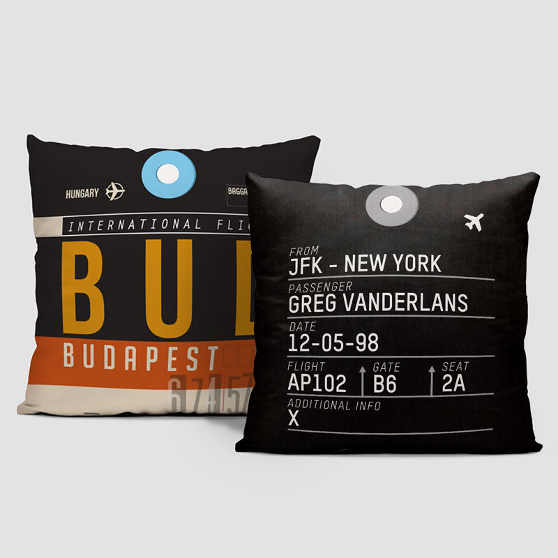 BUD - Throw Pillow