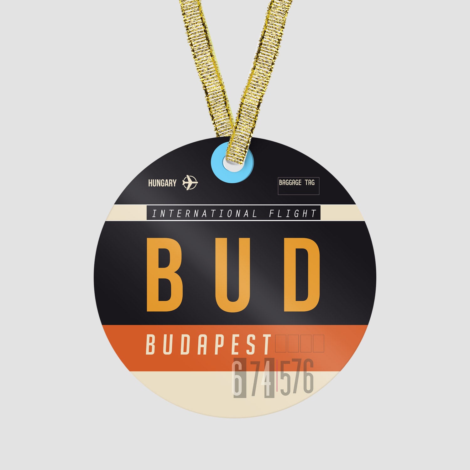 BUD - Ornament - Airportag