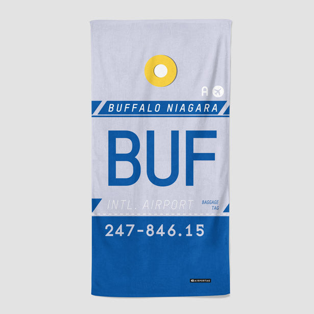 BUF - Beach Towel - Airportag