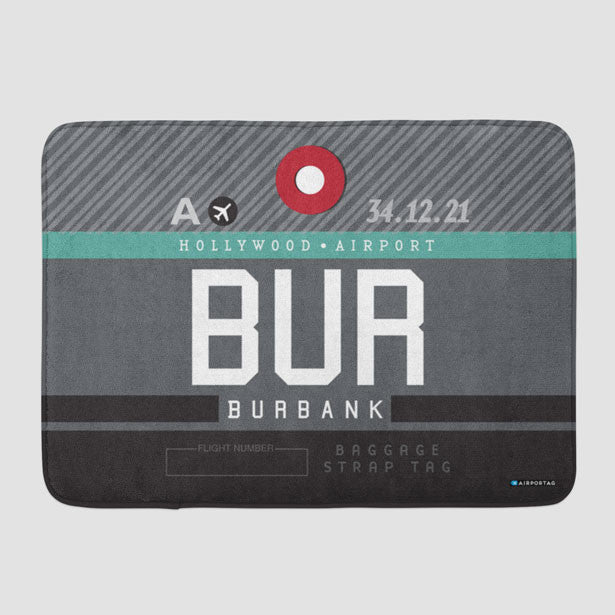 BUR - Bath Mat - Airportag