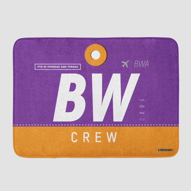 BW - Bath Mat - Airportag