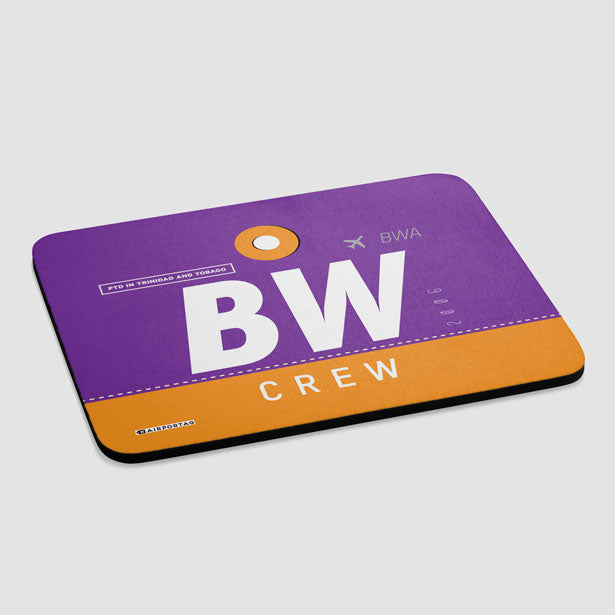 BW - Mousepad - Airportag