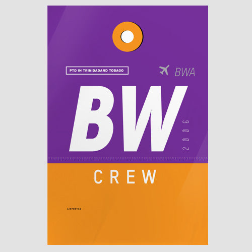 BW - Poster - Airportag