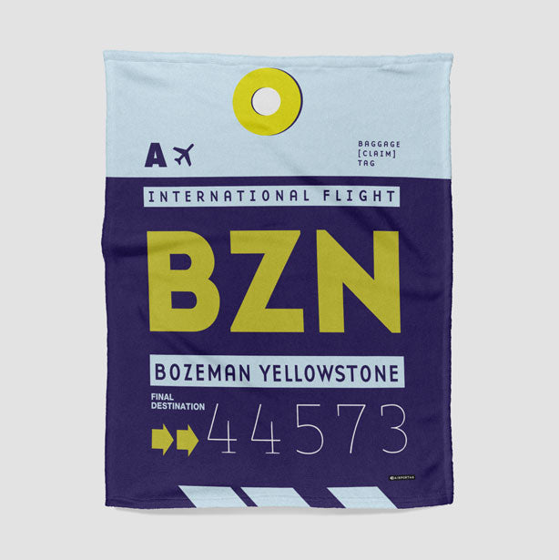 BZN - Blanket - Airportag