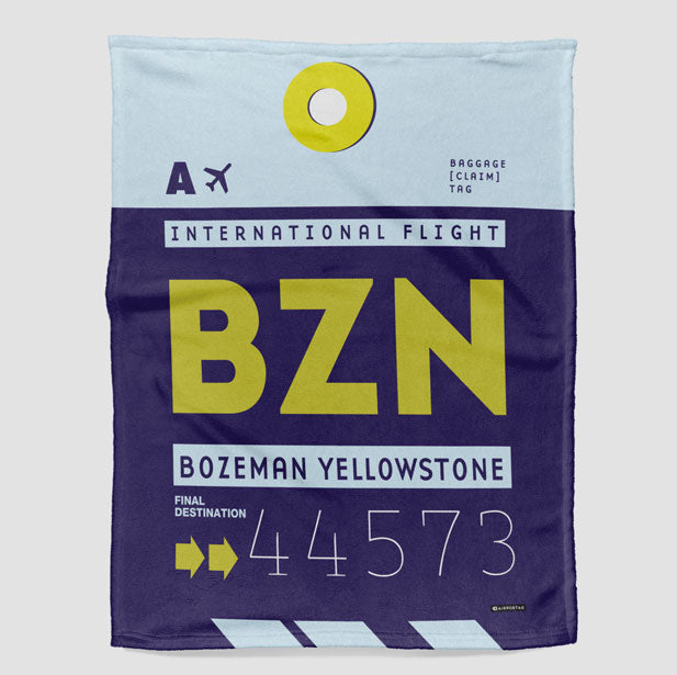 BZN - Blanket - Airportag
