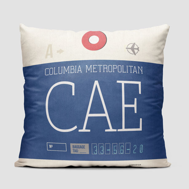 CAE - Throw Pillow - Airportag