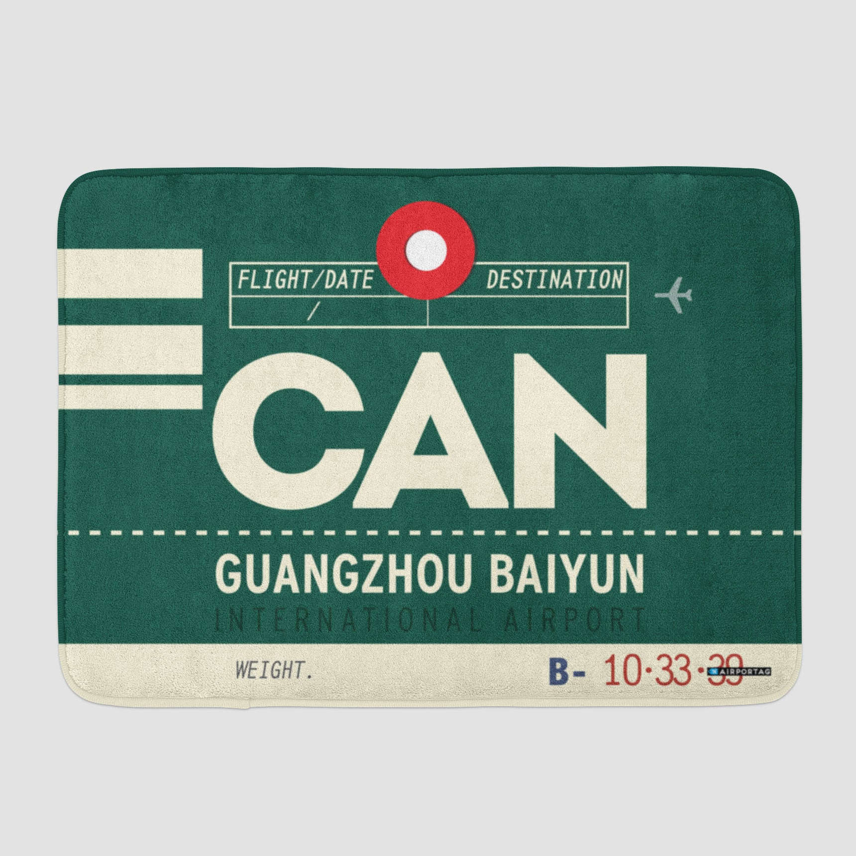 CAN - Bath Mat - Airportag