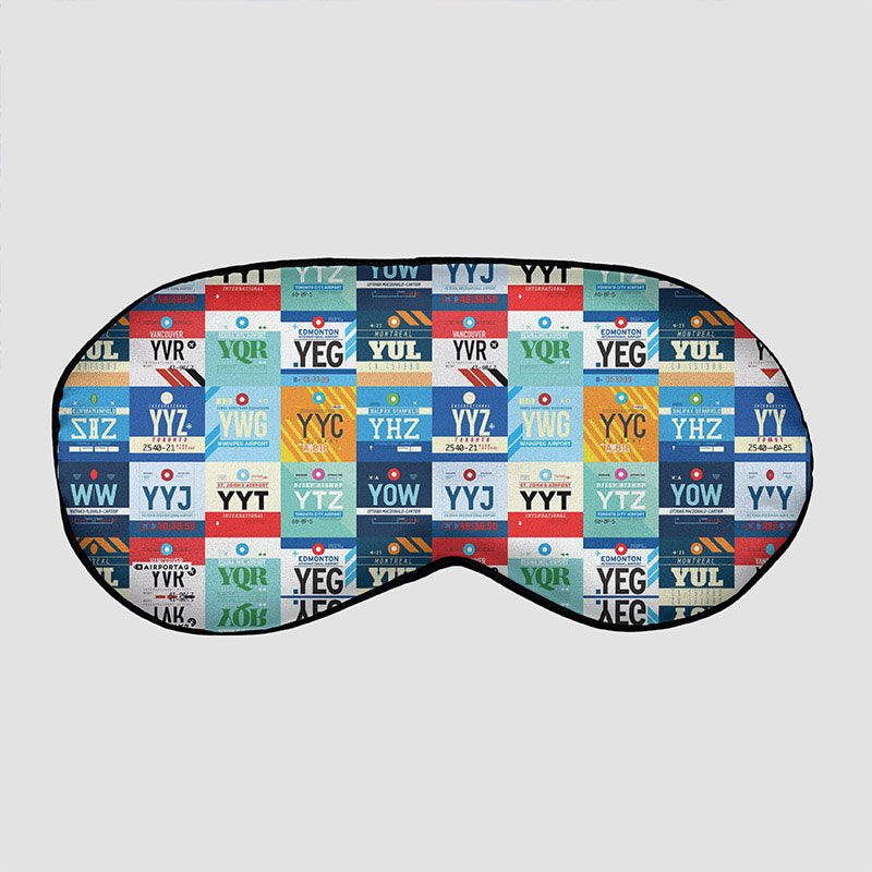 Canadian Airports - Sleep Mask
