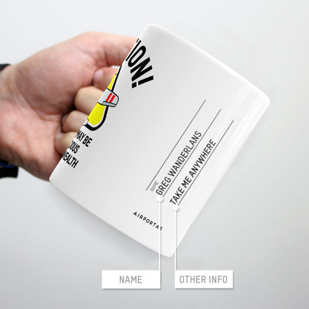 Caution! - Mug - Airportag