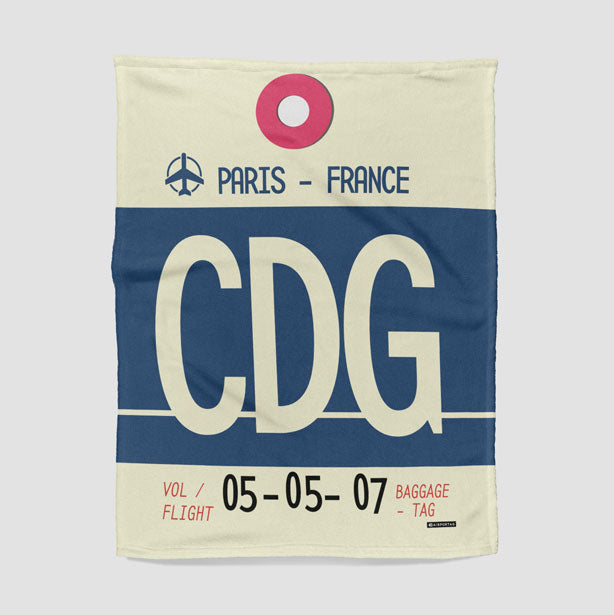 CDG - Blanket - Airportag