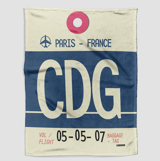 CDG - Blanket - Airportag