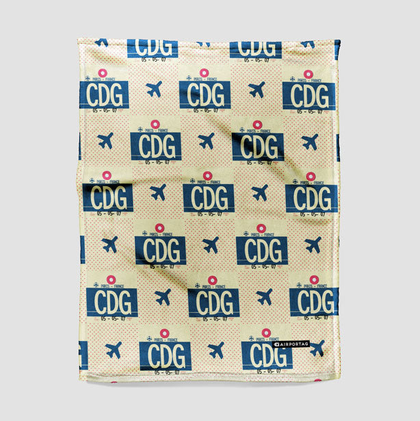 CDG - Blanket - Airportag