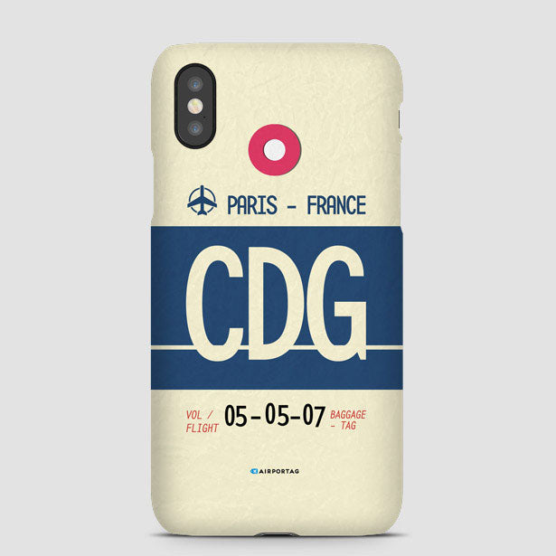 CDG - Phone Case - Airportag