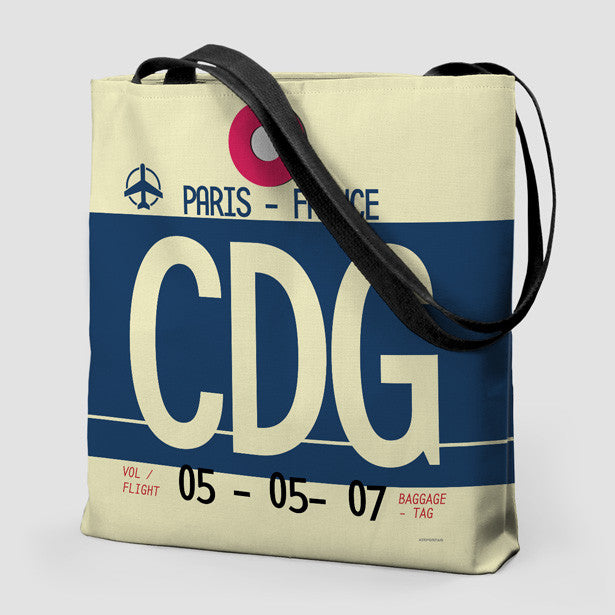 CDG - Tote Bag - Airportag