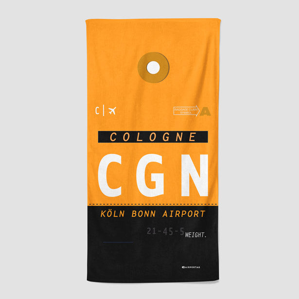 CGN - Beach Towel - Airportag