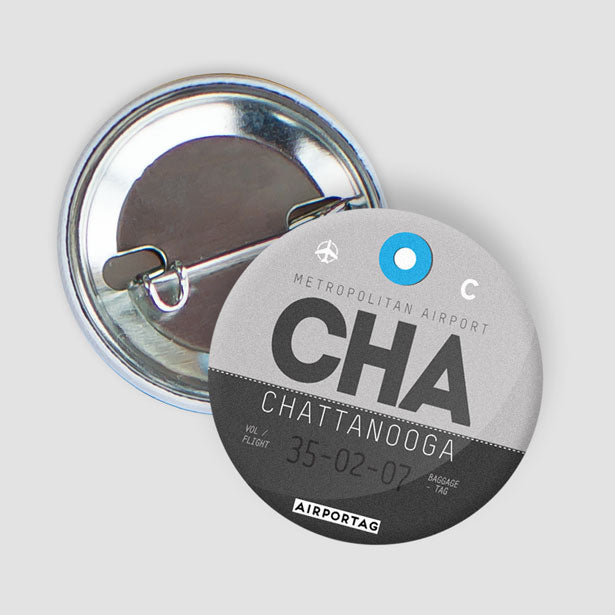 CHA - Button - Airportag