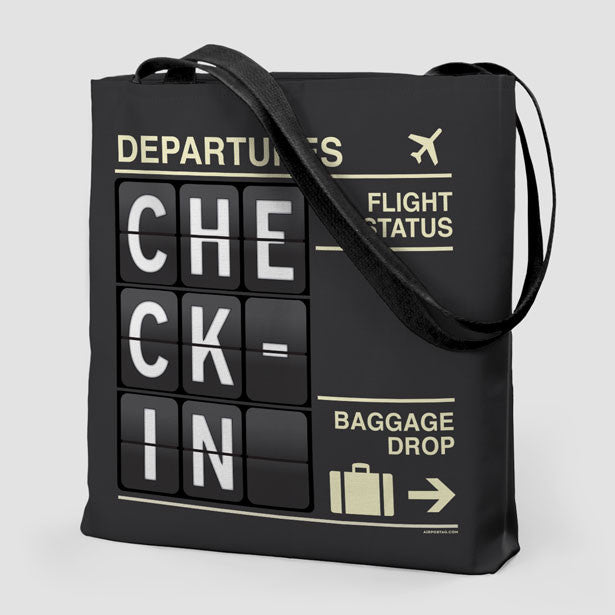 Check-in - Tote Bag - Airportag