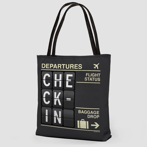 Check-in - Tote Bag - Airportag