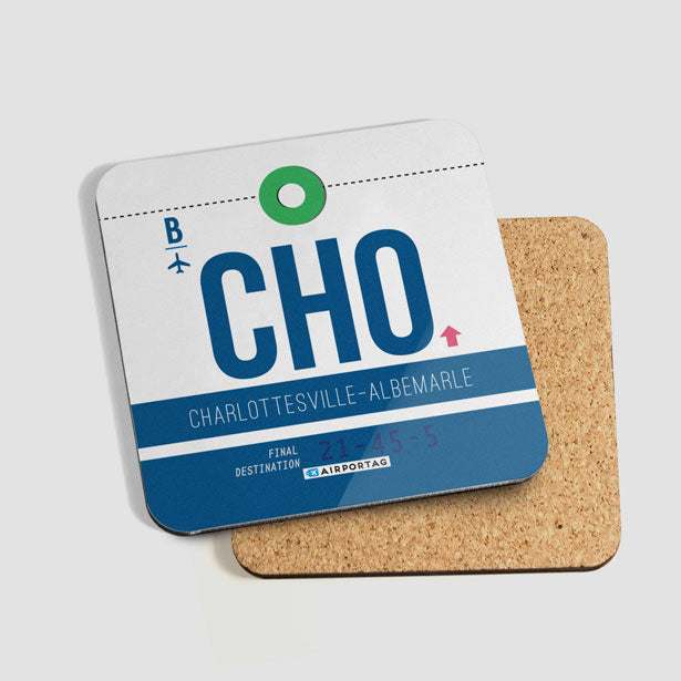 CHO - Coaster - Airportag