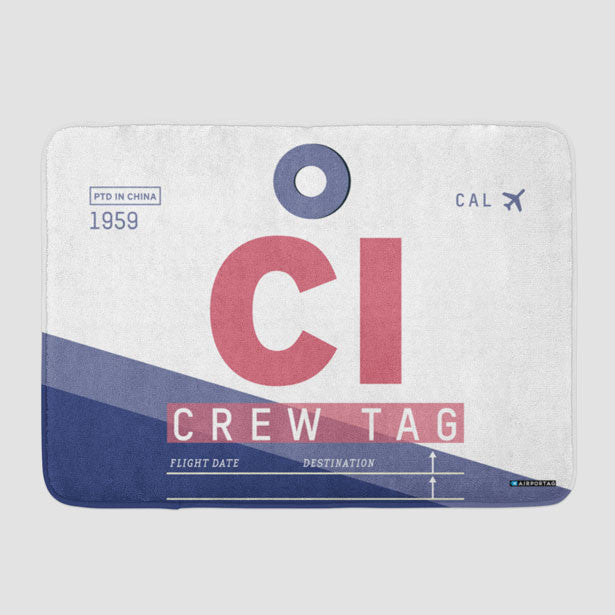 CI - Bath Mat - Airportag