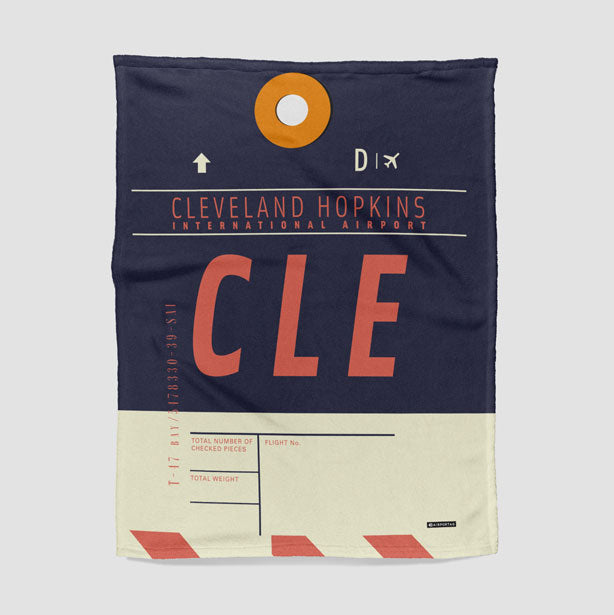 CLE - Blanket - Airportag