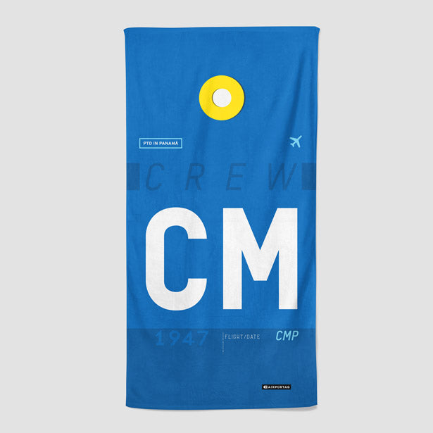 CM - Beach Towel - Airportag