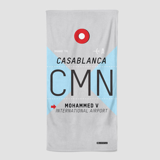 CMN - Beach Towel - Airportag