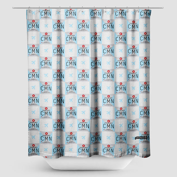 CMN - Shower Curtain - Airportag