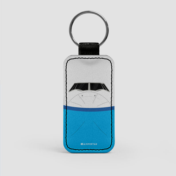 Boeing Cockpit Windows - Leather Keychain - Airportag