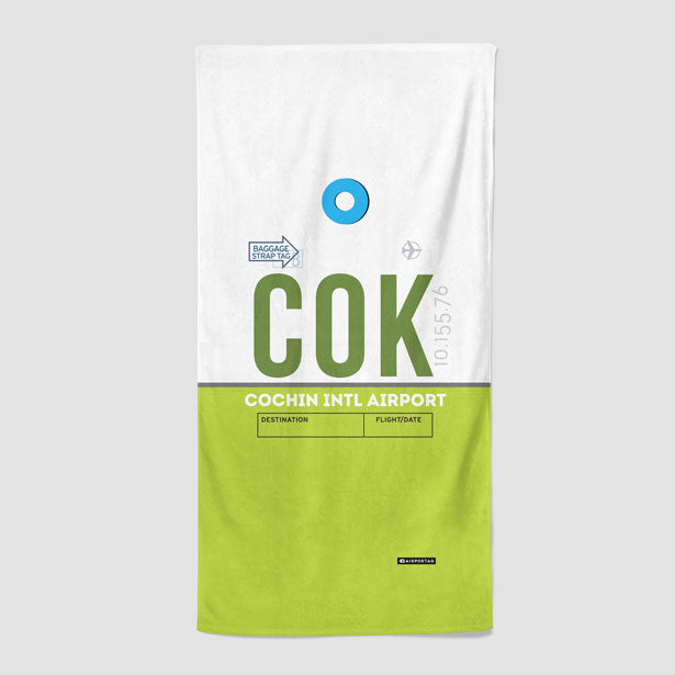 COK - Beach Towel - Airportag
