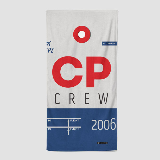 CP - Beach Towel - Airportag