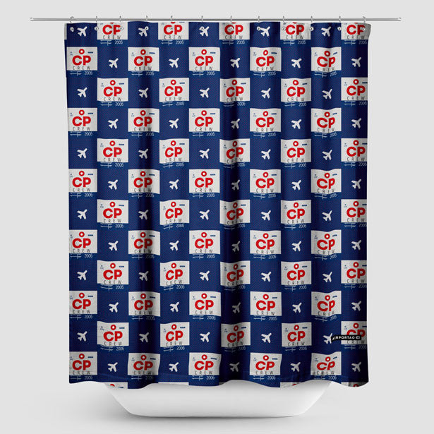 CP - Shower Curtain - Airportag