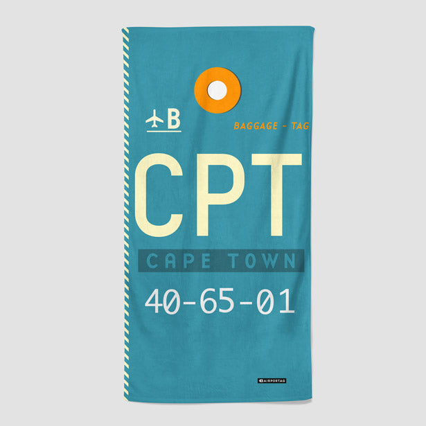 CPT - Beach Towel - Airportag